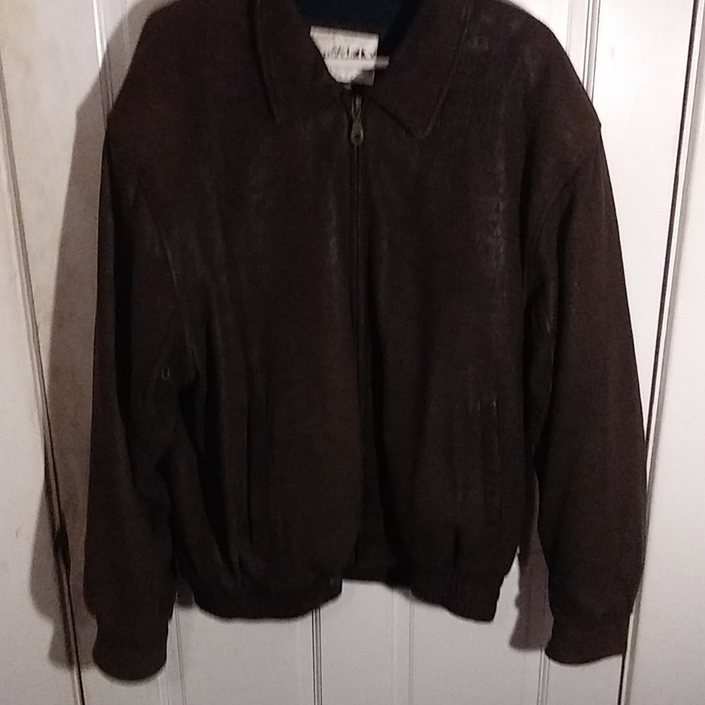 Sea dream leather brown jacket